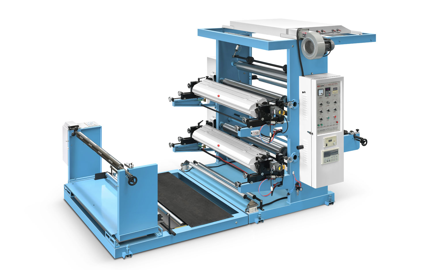 ZXH-C21200Two Color Non woven Letterpress Printing Machine